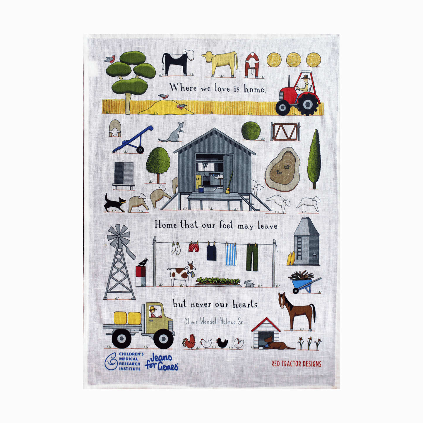 Tea Towel - Home