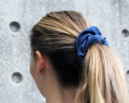 Denim Scrunchies - Assorted - 3 for $10.