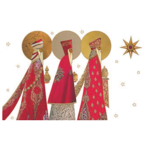 We Three Kings Christmas Card Pack