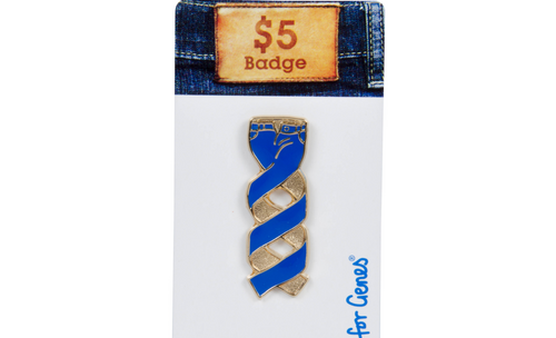 J4G Badge gold/blue