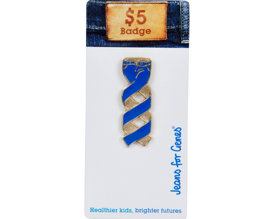 J4G Badge gold/blue - 5 for $20.00